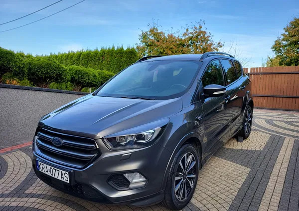 ford kuga podkarpackie Ford Kuga cena 69900 przebieg: 155000, rok produkcji 2017 z Kraków